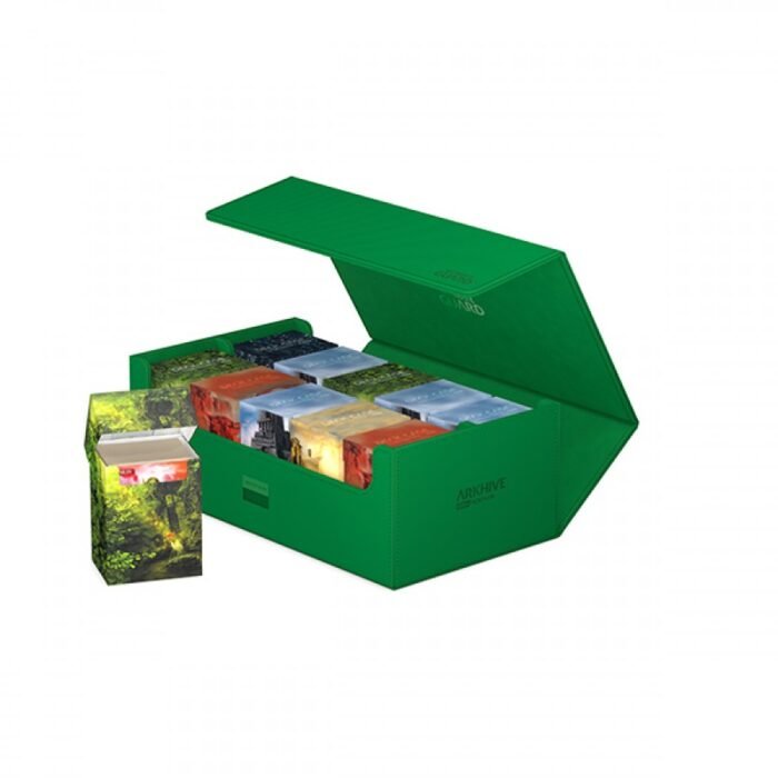 Deck Case: Arkhive 800+ Standard Size Monocolor- Green - Image 2