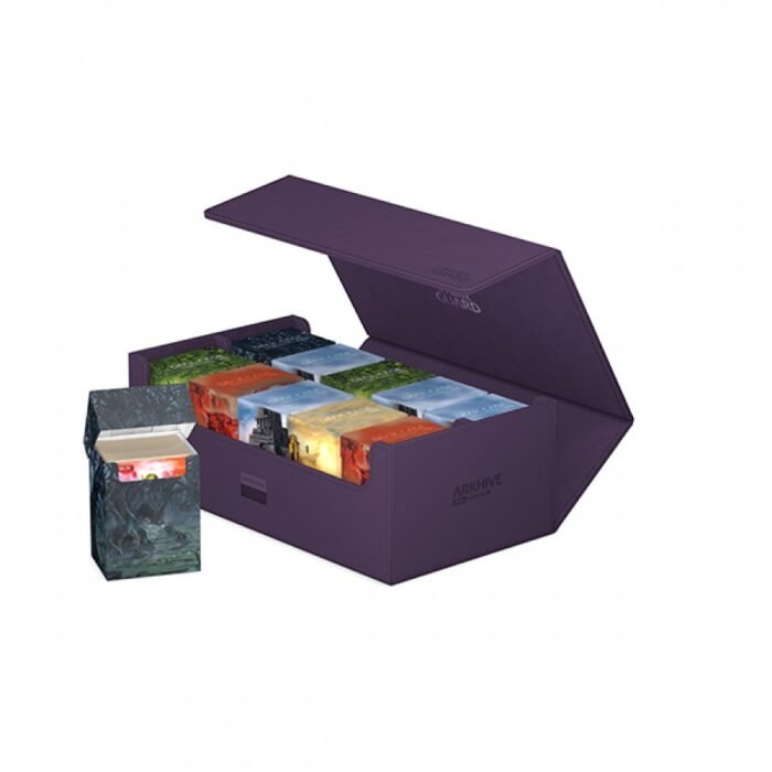Deck Case: Arkhive 800+ Standard Size Monocolor- Purple - Image 2