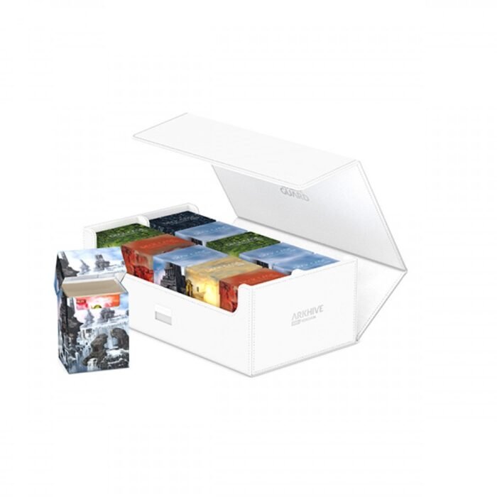 Deck Case: Arkhive 800+ Standard Size Monocolor- White - Image 2