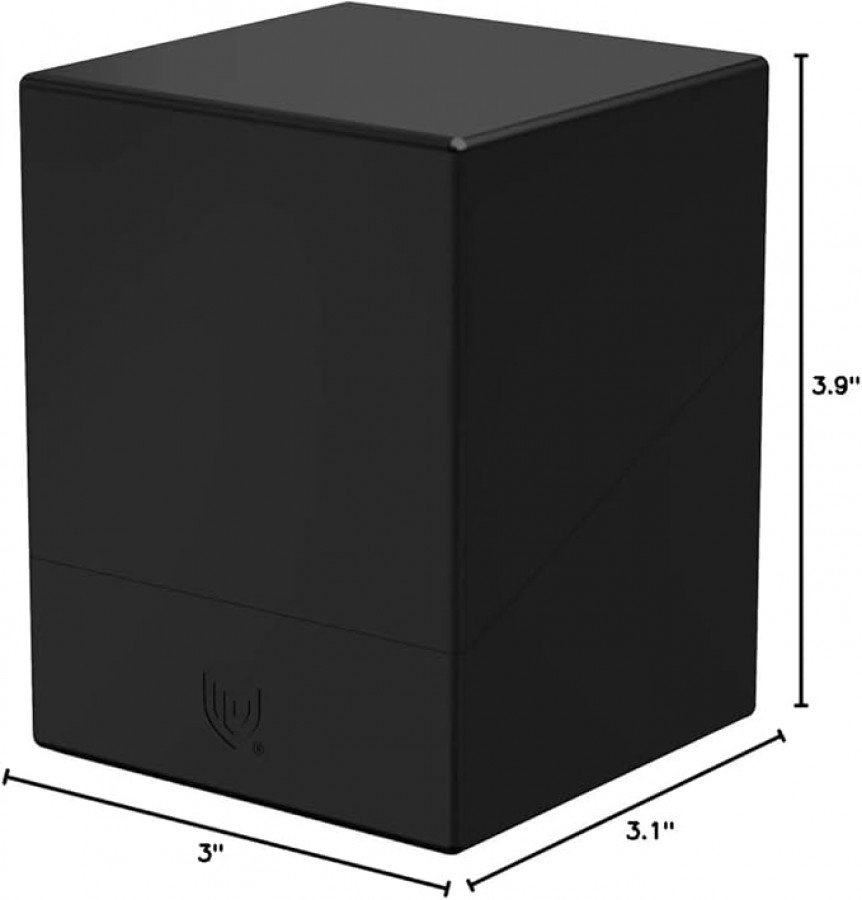 boulder_100_solid_black.jpg Deck Case: Boulder 100+ Standard Size- Solid Black - Image 1