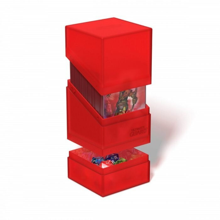 Deck Case: Boulder'n'Tray 100+ Standard Size- Ruby - Image 2
