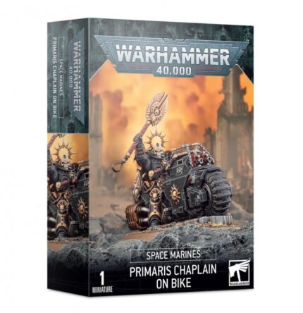 OPEN BOX - Space Marines: Primaris Chaplain on Bike
