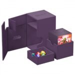 Deck Case: Flip´n´Tray 100+ Standard Size Monocolor Purple - Image 2