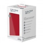 Deck Case: Flip´n´Tray 100+ Standard Size Monocolor Red