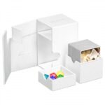 Deck Case: Flip´n´Tray 100+ Standard Size Monocolor White - Image 2