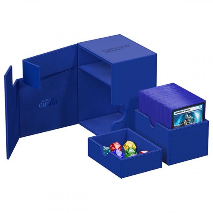 Deck Case: Flip´n´Tray  133+ Standard Size Monocolor Blue - Image 2