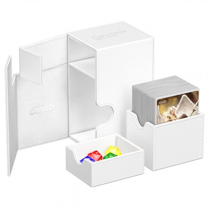 Deck Case: Flip´n´Tray 80+ Standard Size Monocolor White - Image 2