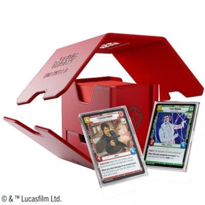 Deck box: Star Wars Unlimited - Twin Suns Deck Pod - Red - Image 2