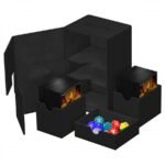 Deck Case: Twin Flip´n´Tray 160+ Standard Size Monocolor- Black - Image 2