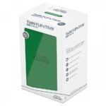 Deck Case: Twin Flip´n´Tray 160+ Standard Size Monocolor- Green