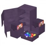 Deck Case: Twin Flip´n´Tray 160+ Standard Size Monocolor- Purple - Image 2