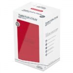 Deck Case: Twin Flip´n´Tray 160+ Standard Size Monocolor- Red
