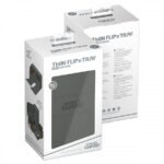 Deck Case: Twin Flip´n´Tray 200+ Standard Size  Monocolor- Grey
