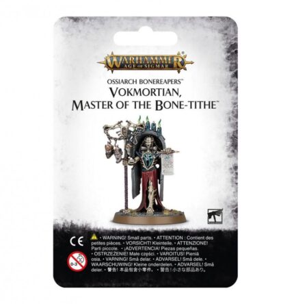 OPEN BOX - Ossiarch Bonereapers: Vokmortian, Master of the Bone-Tithe
