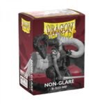 Dragon Shield Sleeves: Standard- Matte Non-Glare Blood Red (100 ct.)