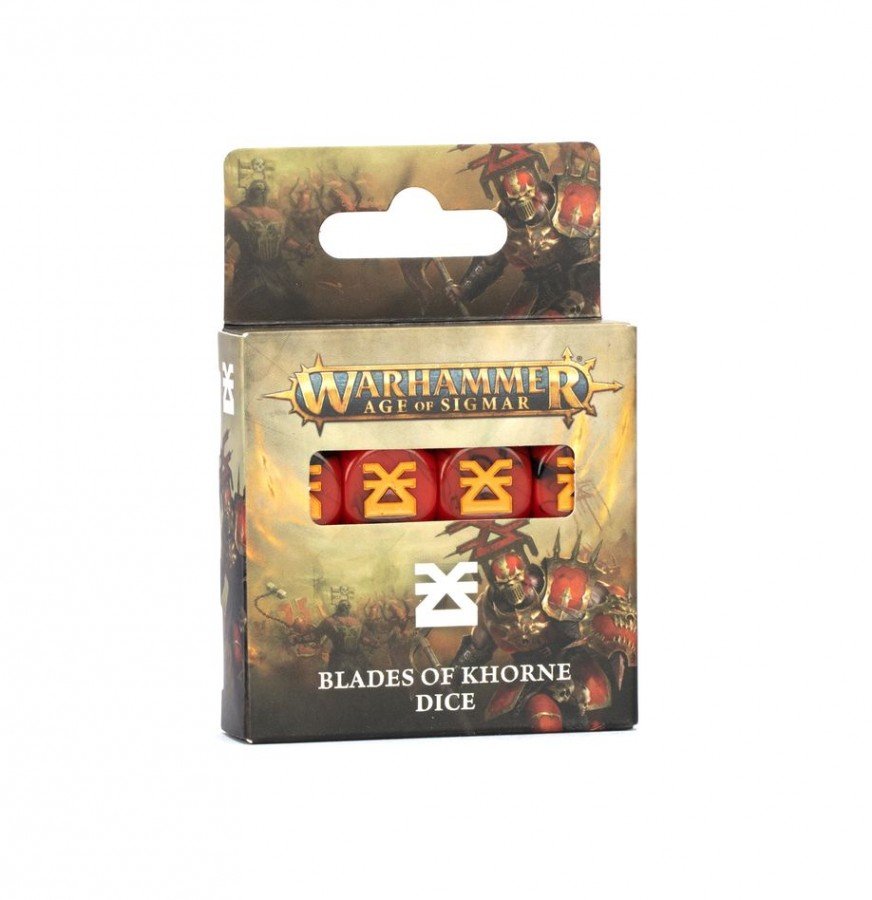 dice_set_kharadron_overlords.jpg Dice Set: Blades of Khorne - Image 1