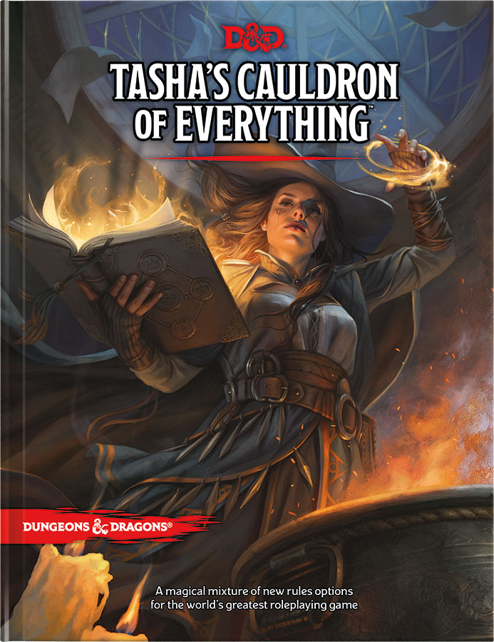 dnd_tashas_cauldron_everything.jpg D&D, 5e: Tasha's Cauldron of Everything - Image 1