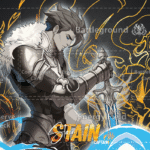Captain Stain - Limited Edition Playmat - Grided