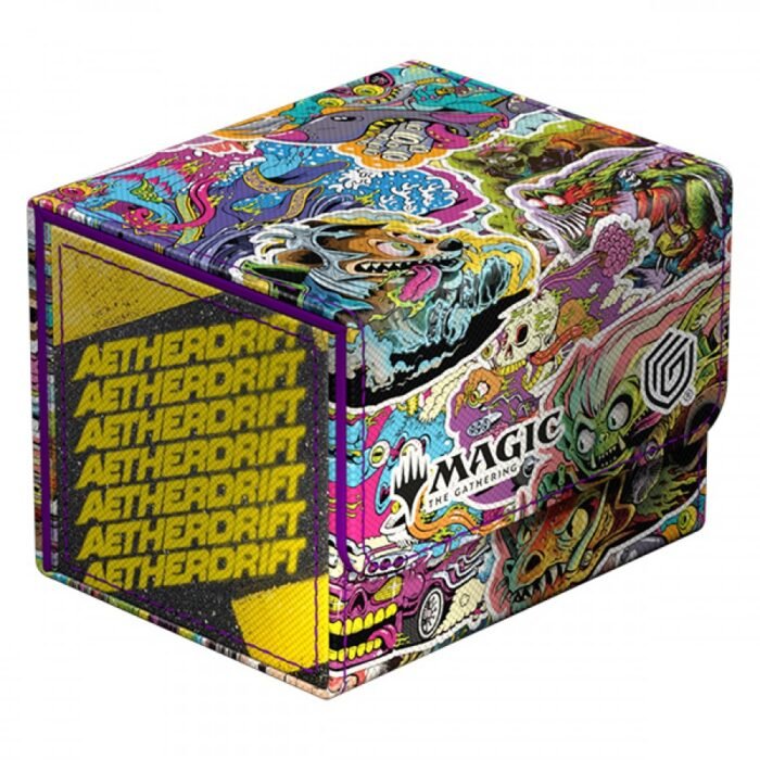 Deck Case: Sidewinder 100+ Xenoskin MTG- “Aetherdrift” - Revved-Up Racers - Image 2