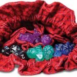 Dice Bag: Large - Dragon Storm Red