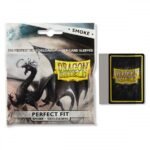 Dragon Shield Sleeves: Perfect Fit Sideloaders- Smoke (100 ct. In bag)