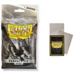 Dragon Shield Sleeves: Perfect Fit Standard- Clear/Smoke (100 ct.)
