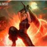 Playmat: FINAL FANTASY Playmat for Magic: The Gathering - Commander Cloud, Ex-SOLDIER