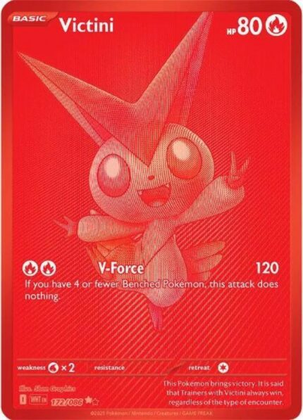 Card: Victini - 172/086 (NM)