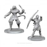 Pathfinder Battles Deep Cuts: Elf Hunter & Catfolk Bandit