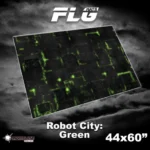 Playmat: FLG Mats: Robot City Green (44x60)