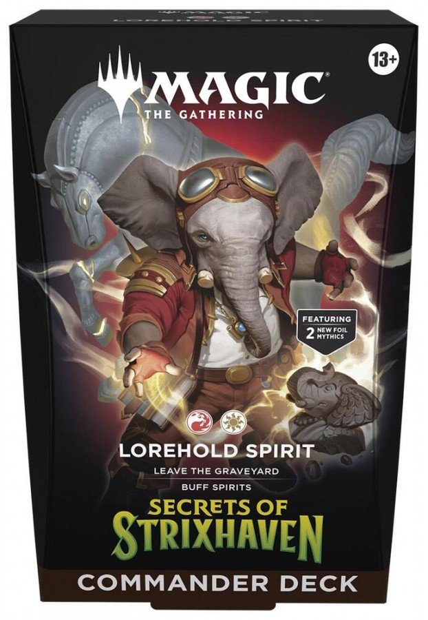 sos_cmdr_deck_lorehold_spirit.jpg Secrets of Strixhaven - Commander Deck - Lorehold Spirit (PREORDER) - Image 1