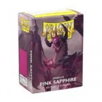 Dragon Shield Sleeves: Standard- Matte Sparkles Pink Sapphire (100 ct.)