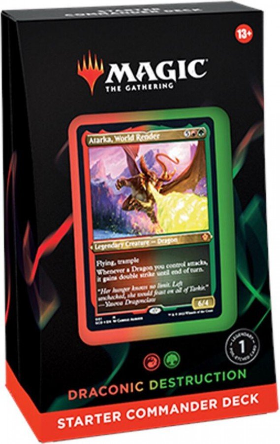 starter_cmdr_deck_draconic_destruction.jpg Starter Commander Deck - Draconic Destruction - Image 1