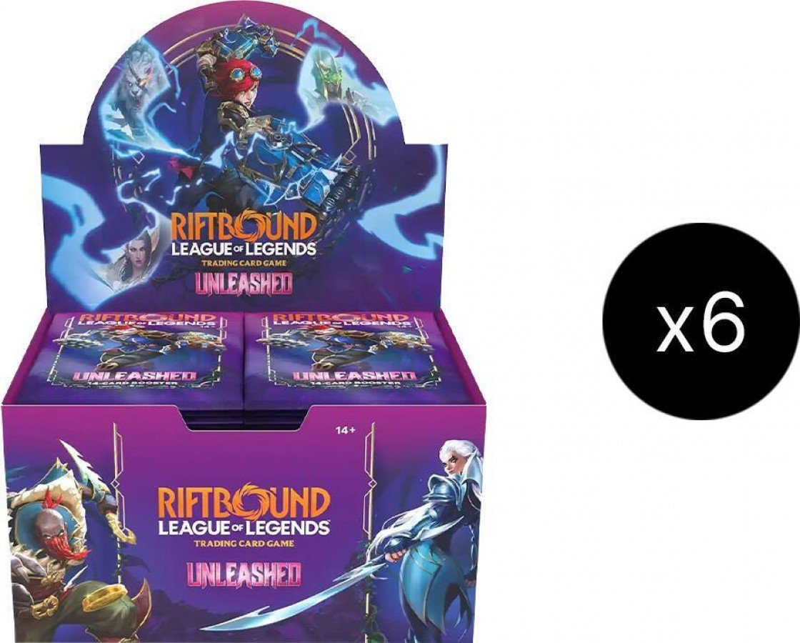 Riftbound Unleashed – Case (Booster Box x 6)